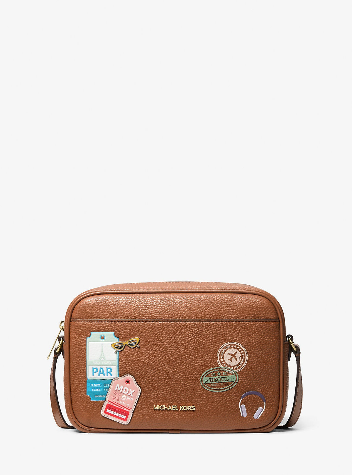 Jet Set Large Embellished Camera Crossbody Bag