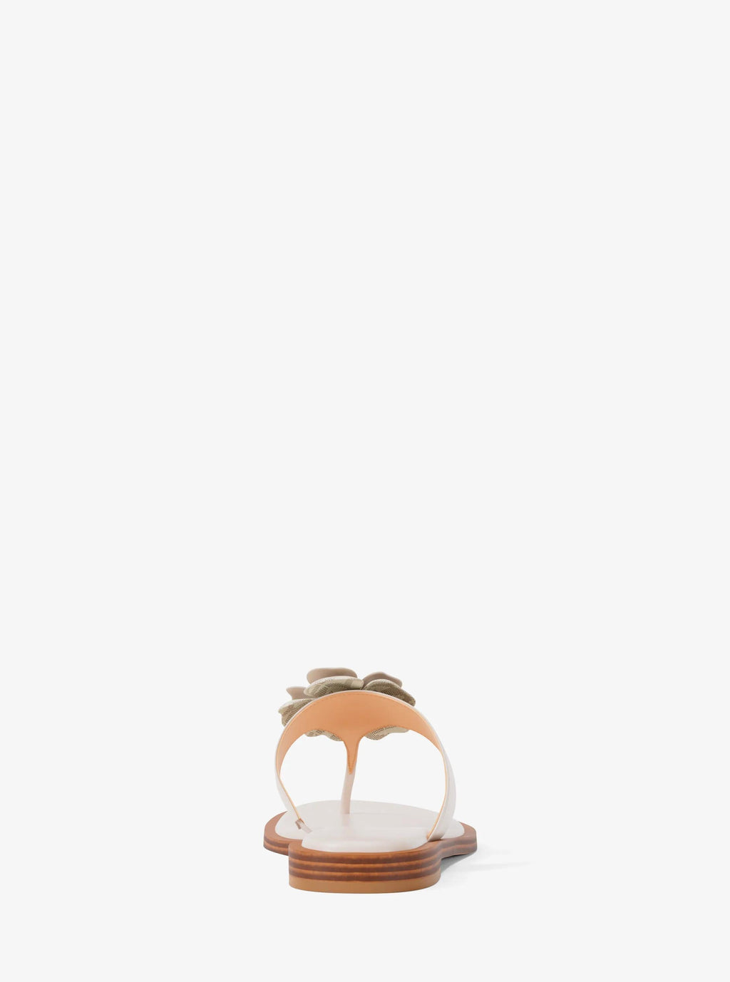 Callie Embellished Signature Logo Trim Thong Sandal