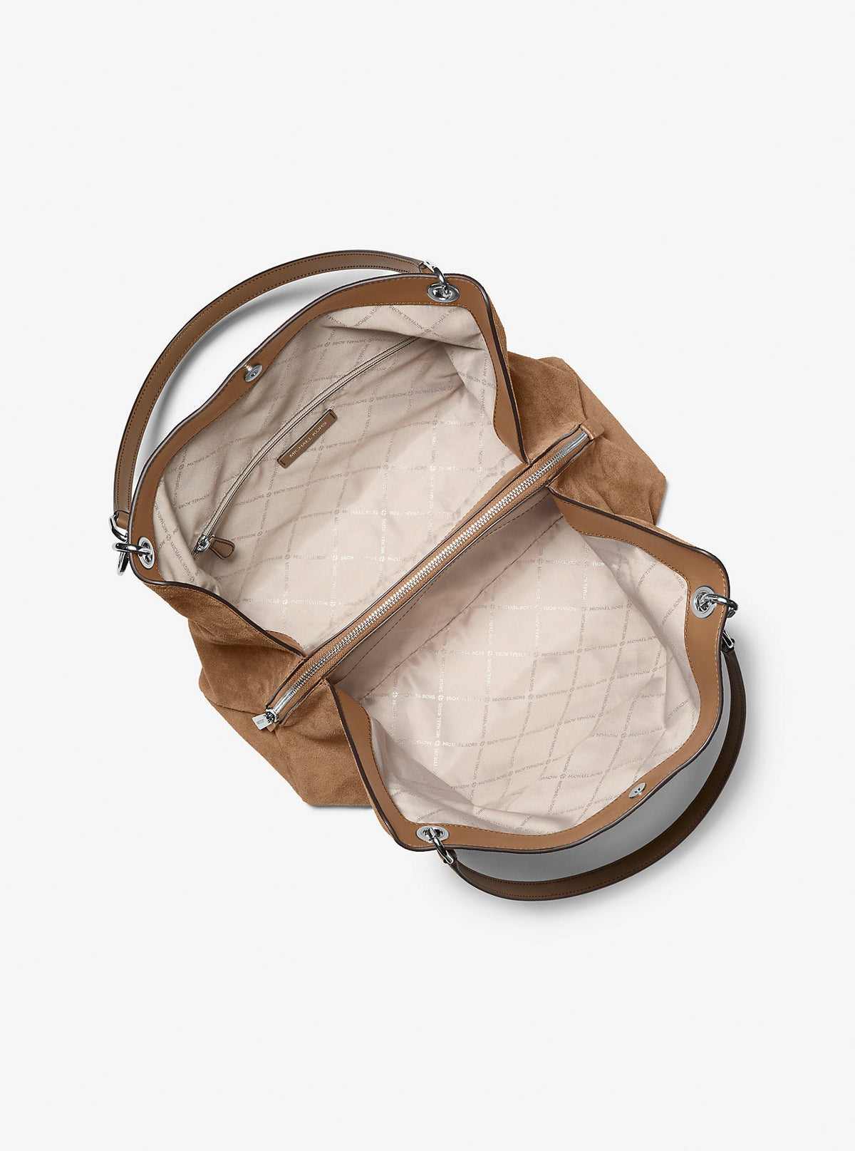 Christina Large Suede Shoulder Bag