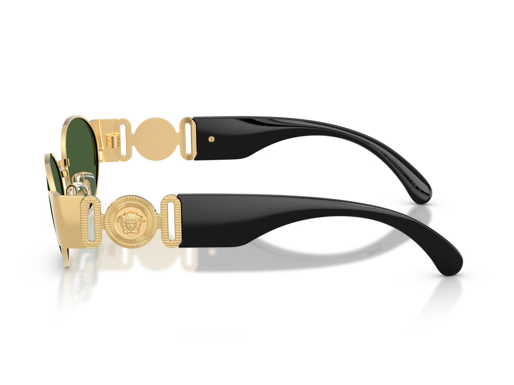 Gold 0ve2299 Metal Round Sunglasses