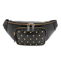Versace Leather Boston Bag Fanny Pack (Pre-Owned)