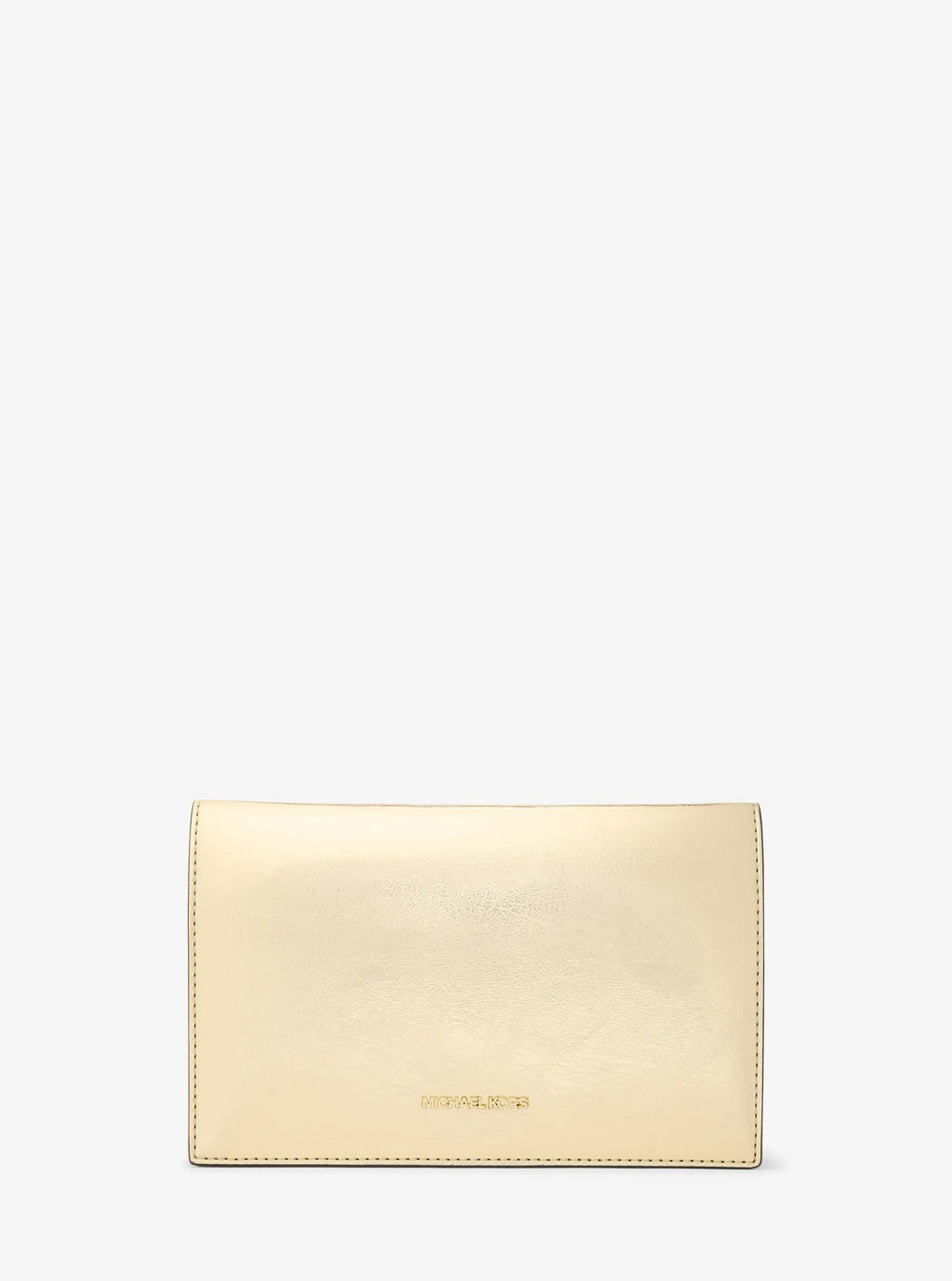 Jet Set Travel Small Metallic and Signature Logo 2-in-1 Clutch