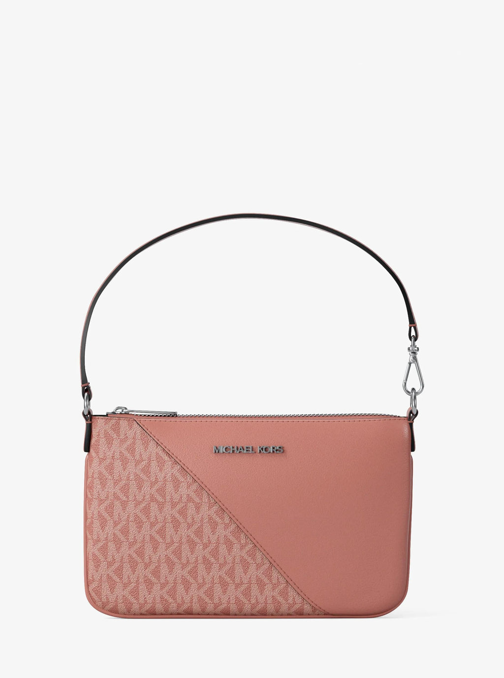 Jet Set Travel Small Signature Logo and Smooth Wristlet