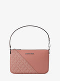 Jet Set Travel Small Signature Logo and Smooth Wristlet