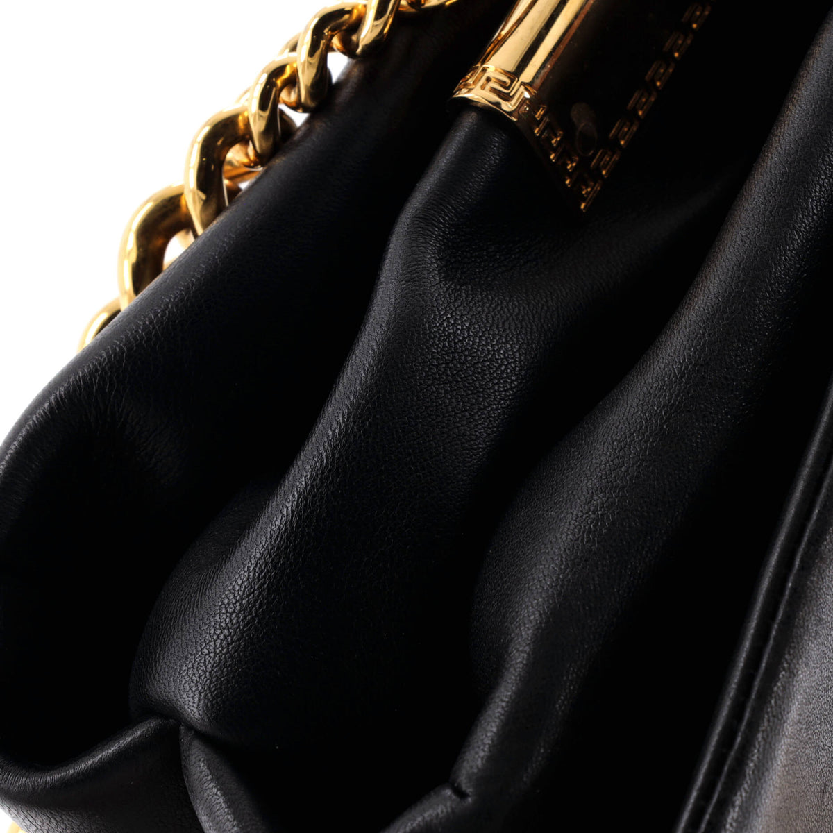 Palazzo Medusa Flap Bag Leather