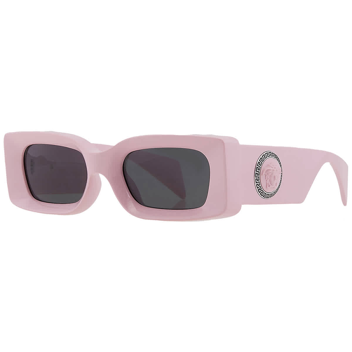 Versace Grey Rectangular Ladies Sunglasses VE4474U 548587 52