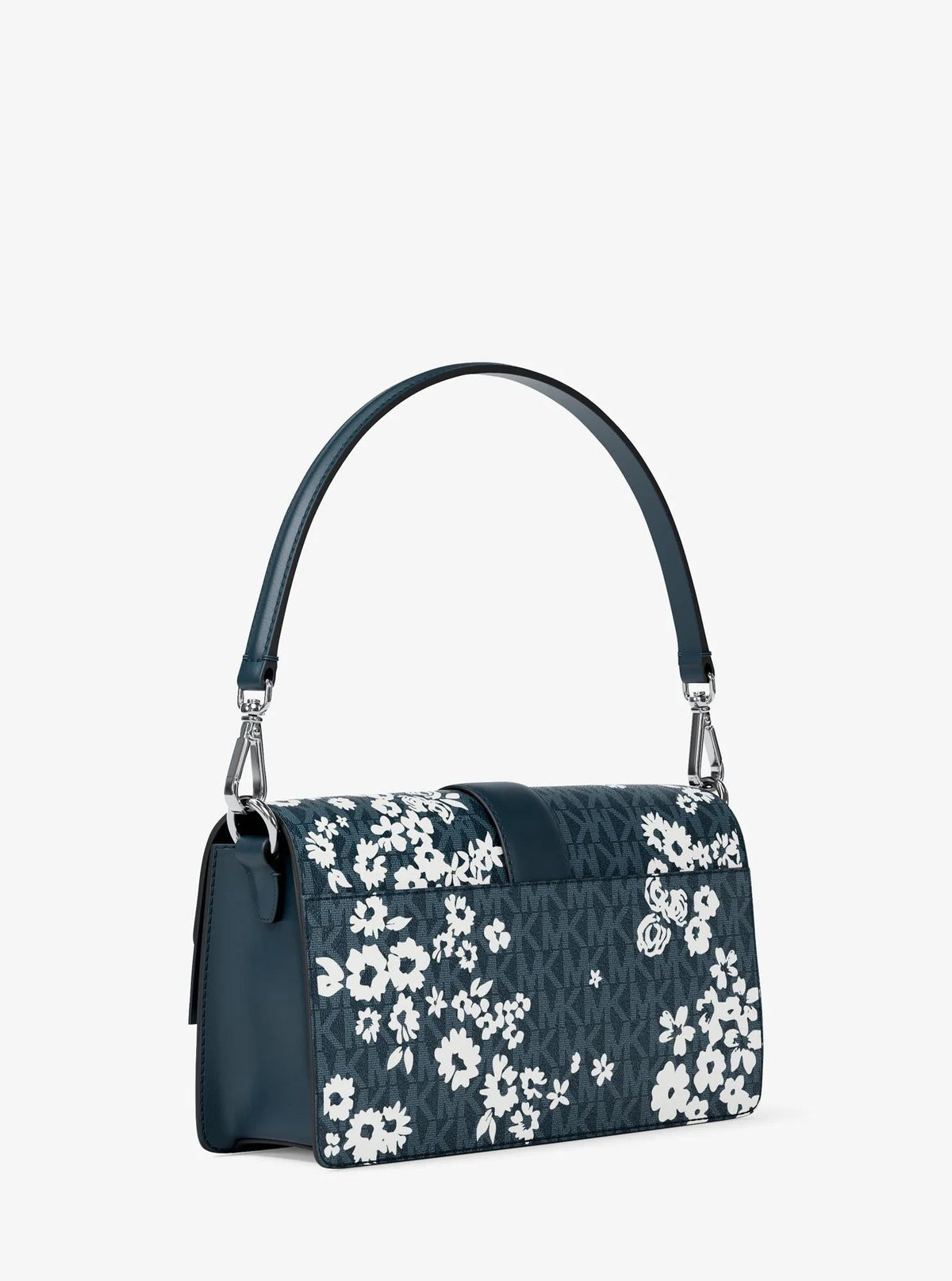 Greenwich Medium Printed Signature Logo Convertible Shoulder Bag