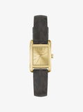 Mini Monroe Gold-Tone and Logo Strap Watch