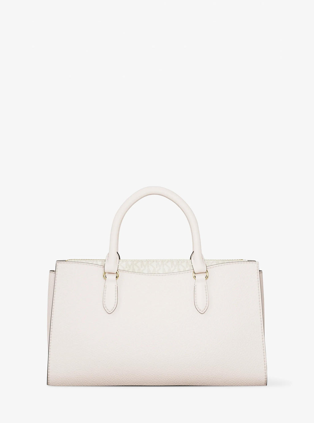 Arden Medium Leather Top-Zip Satchel