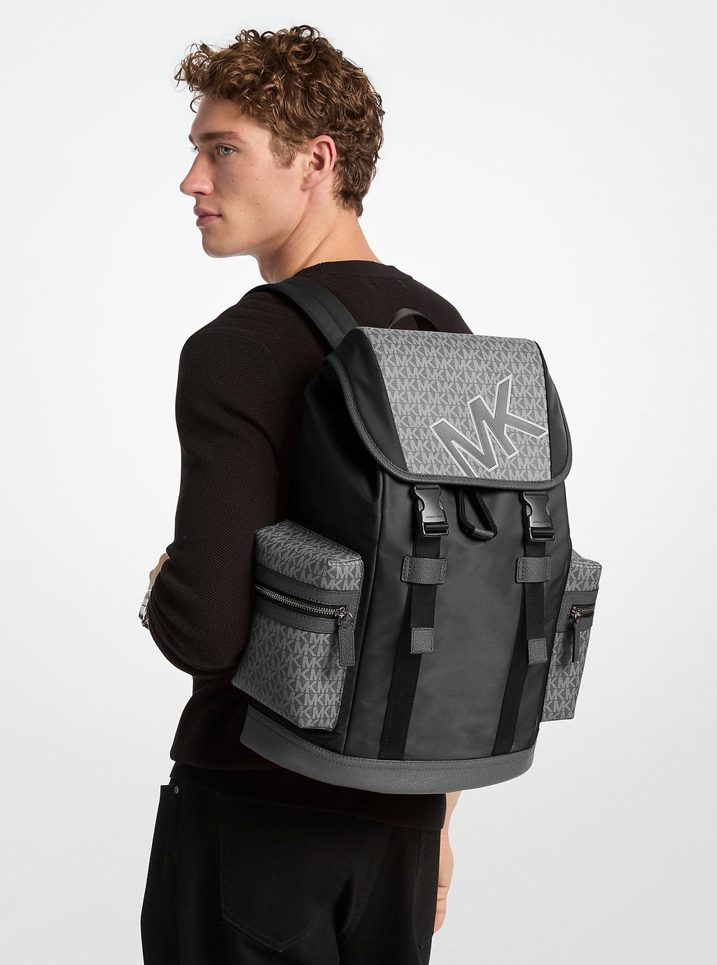 Cooper Signature Logo and Nylon Backpack