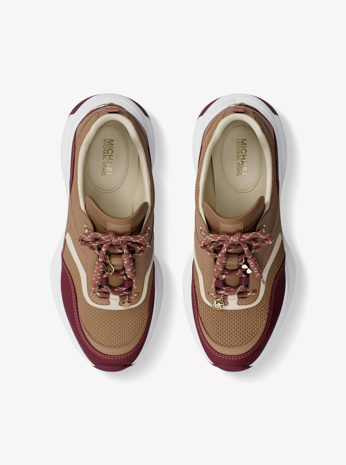 Kaia Mixed-Media Trainer