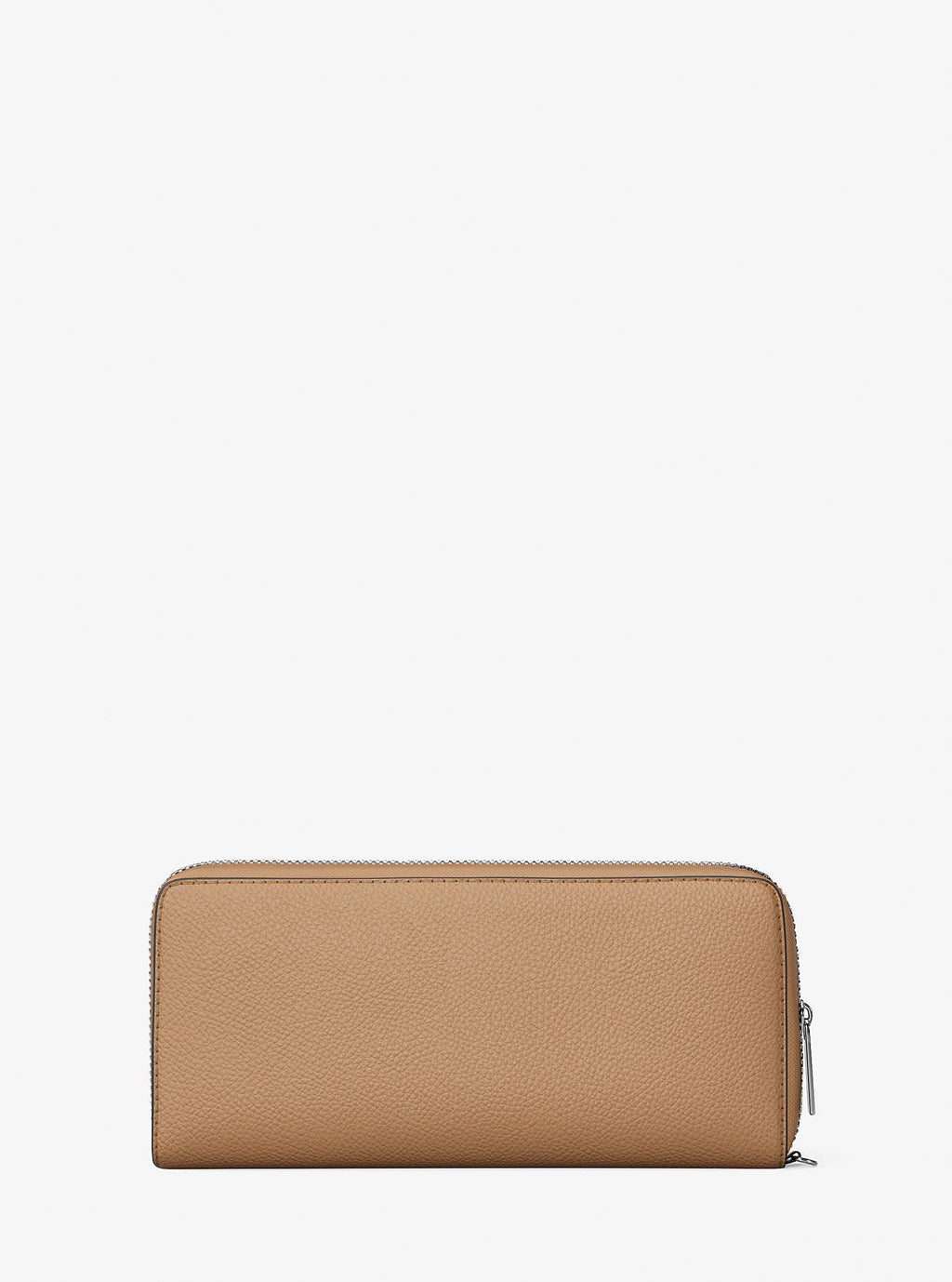 Large Pebbled Leather Continental Wallet