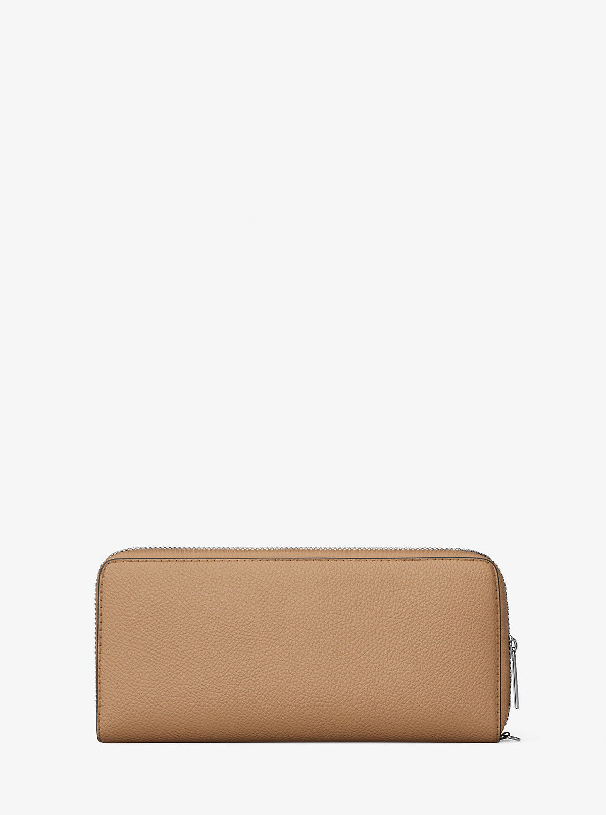 Large Pebbled Leather Continental Wallet