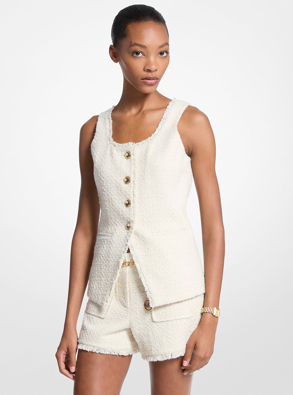 Tweed Vest