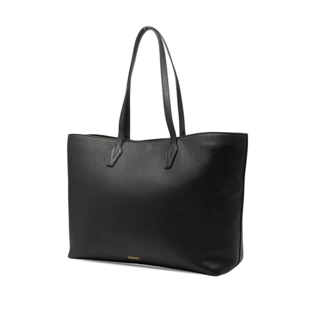 Versace Leather Tote Bag (Pre-Owned)