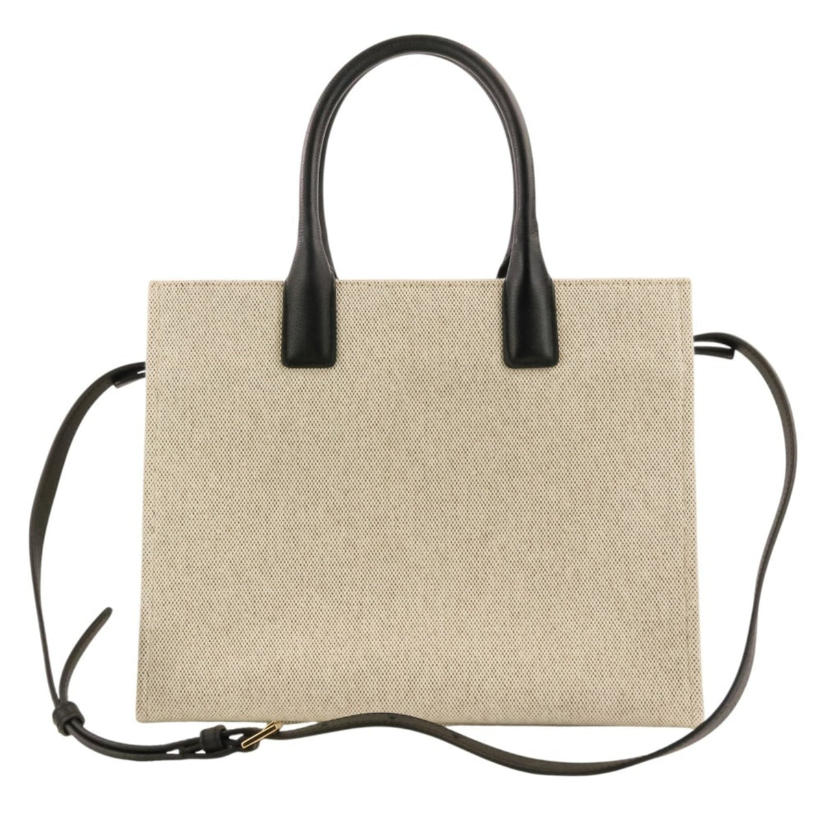 Versace Cotton Handbag Tote Bag (Pre-Owned)
