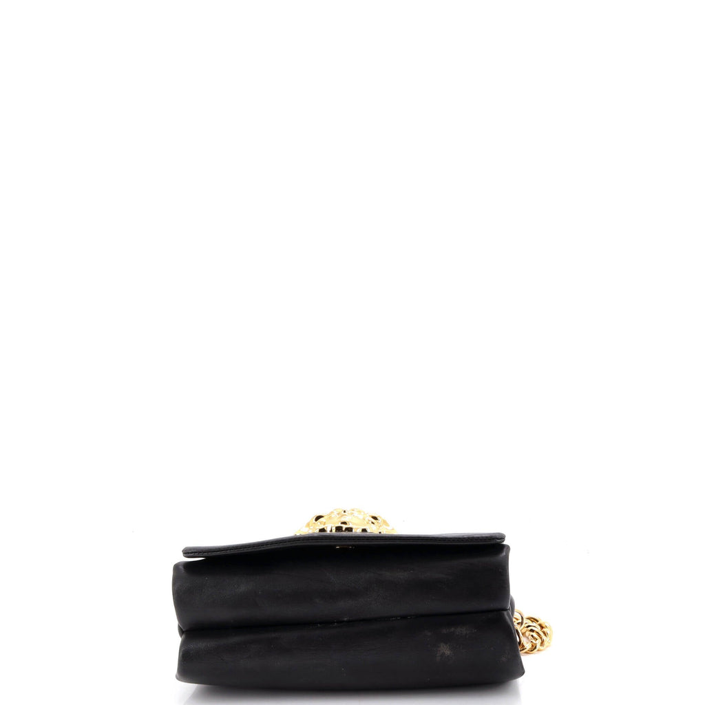 Palazzo Medusa Flap Bag Leather
