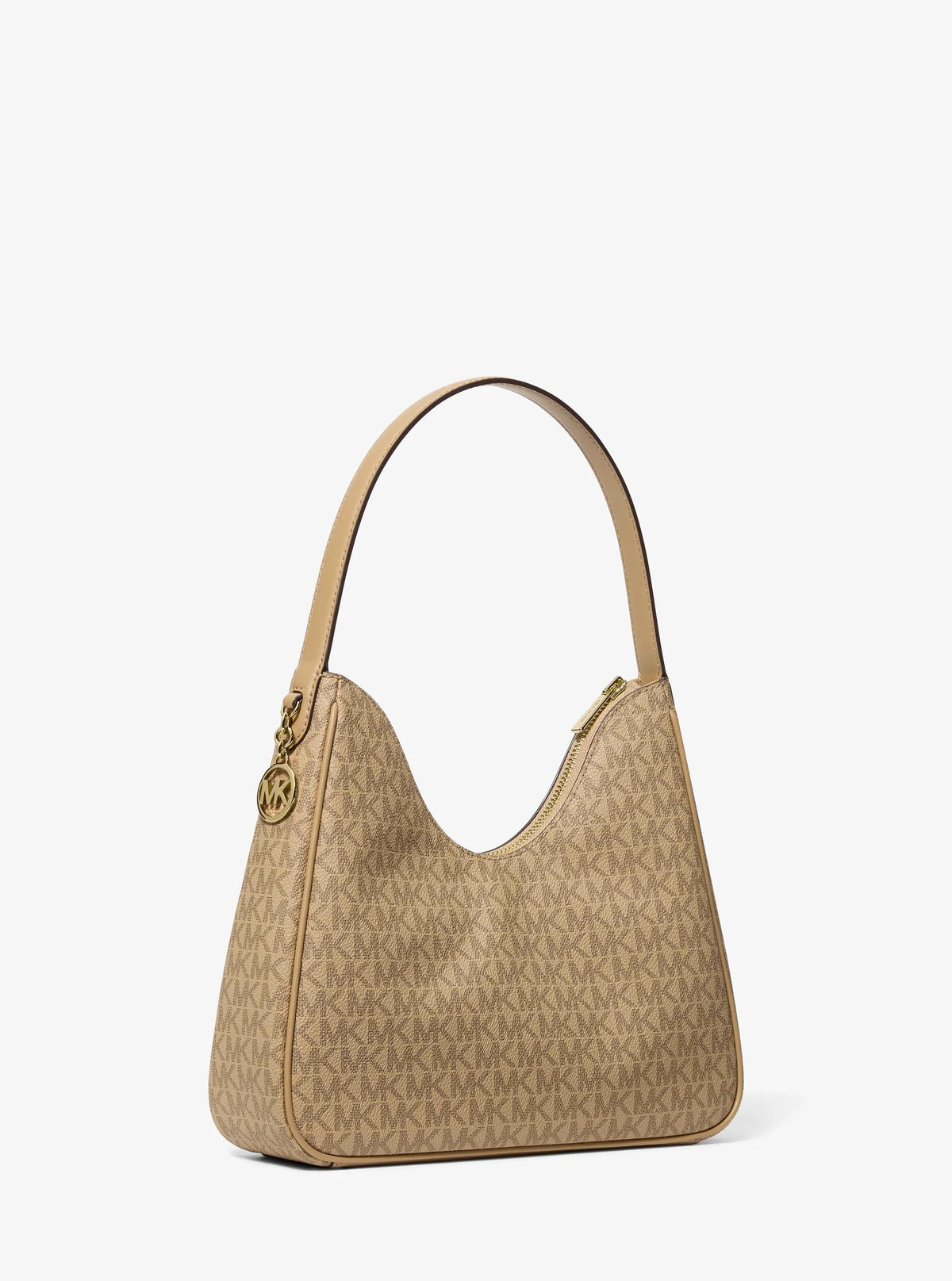 Nayla Small Signature Logo Hobo Shoulder Bag