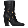 Versace Leather Ankle Women's Boots