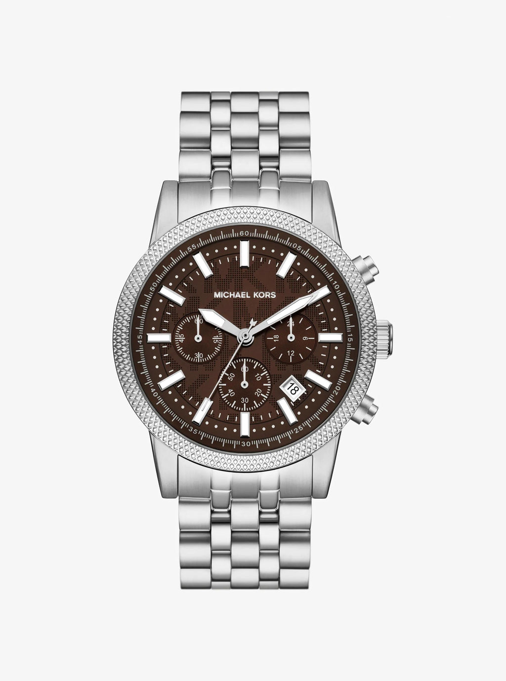 Oversized Hutton Silver-Tone Watch