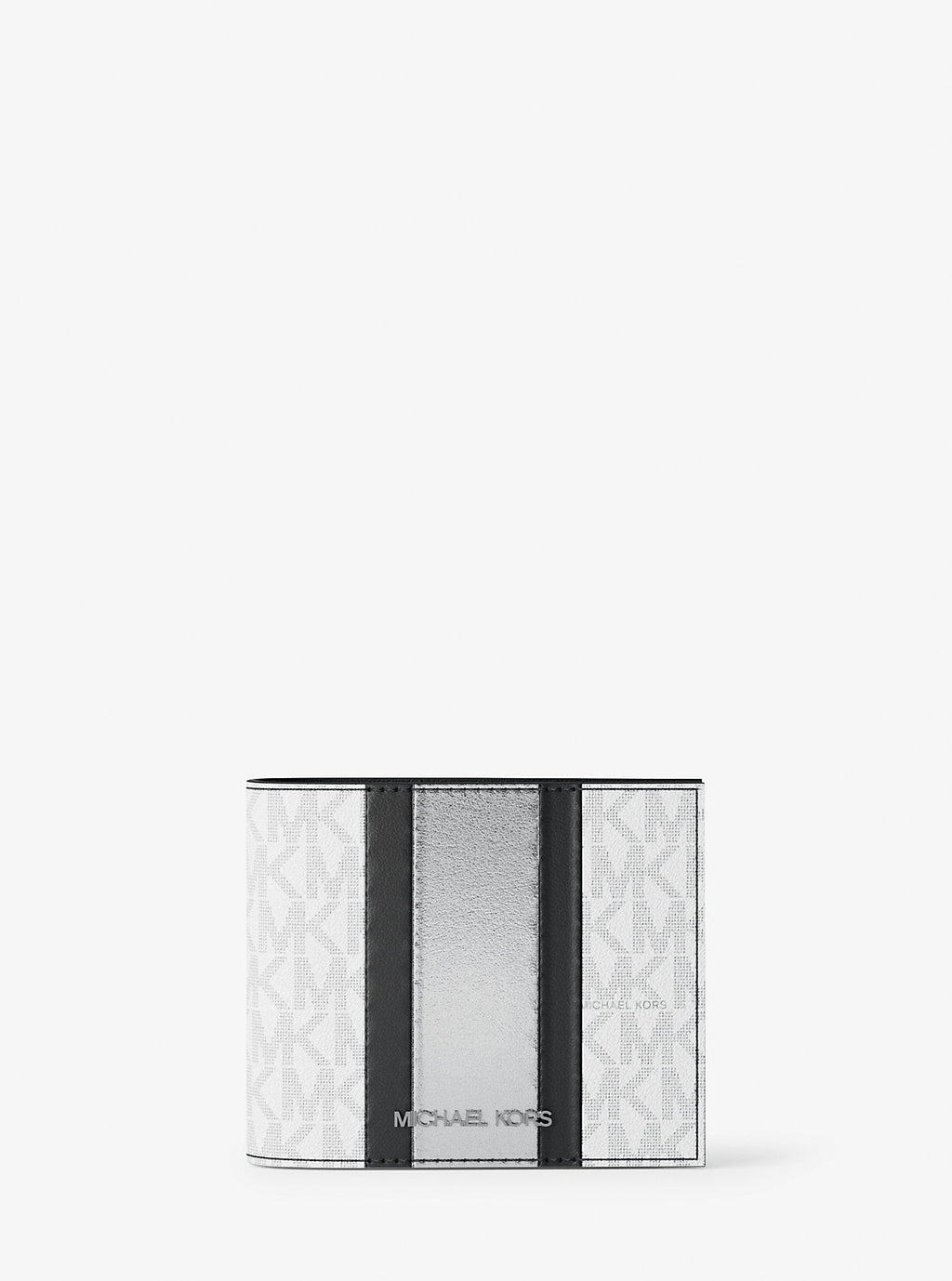 Cooper Signature Logo and Metallic Stripe Billfold Wallet