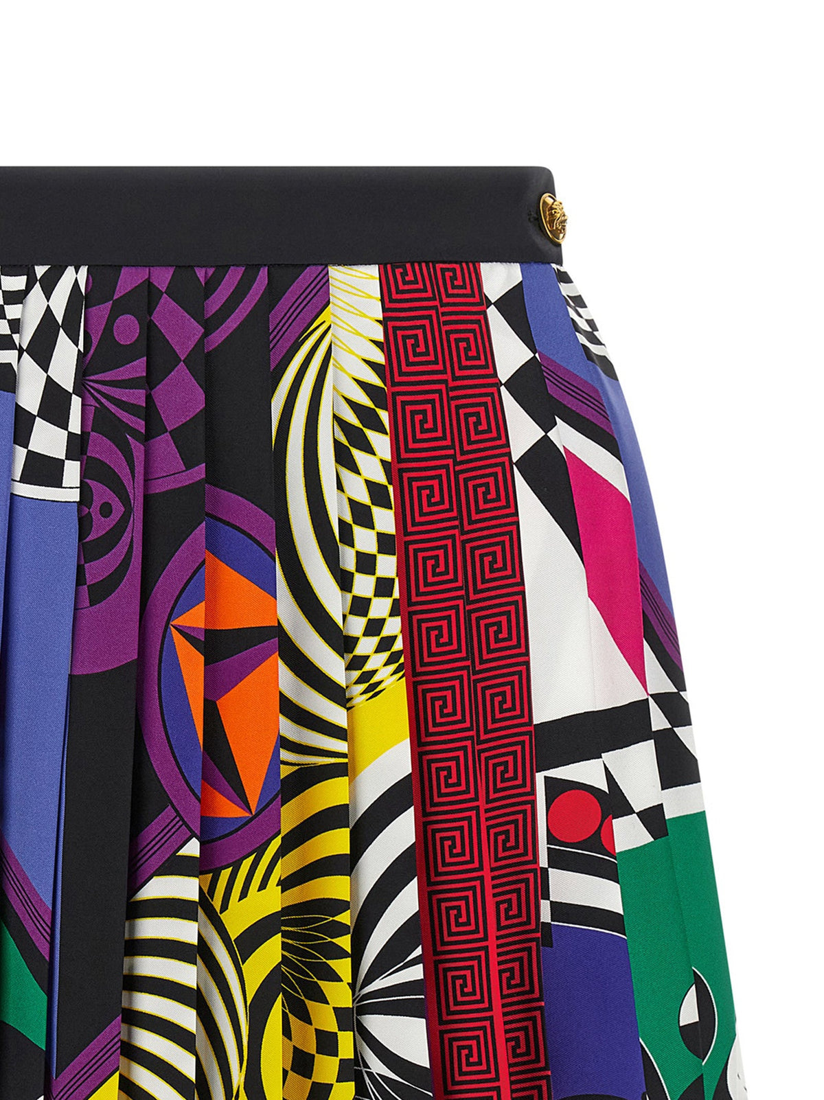 Versace Silk Long Women's Skirt