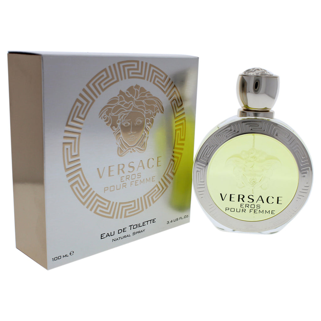 Versace Versace Eros Pour Femme For Women 3.4 oz EDT Spray