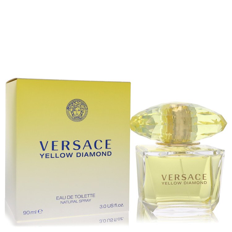 2pcs Combo Versace Yellow Diamond by Versace Eau De Toilette Spray 3 oz Women