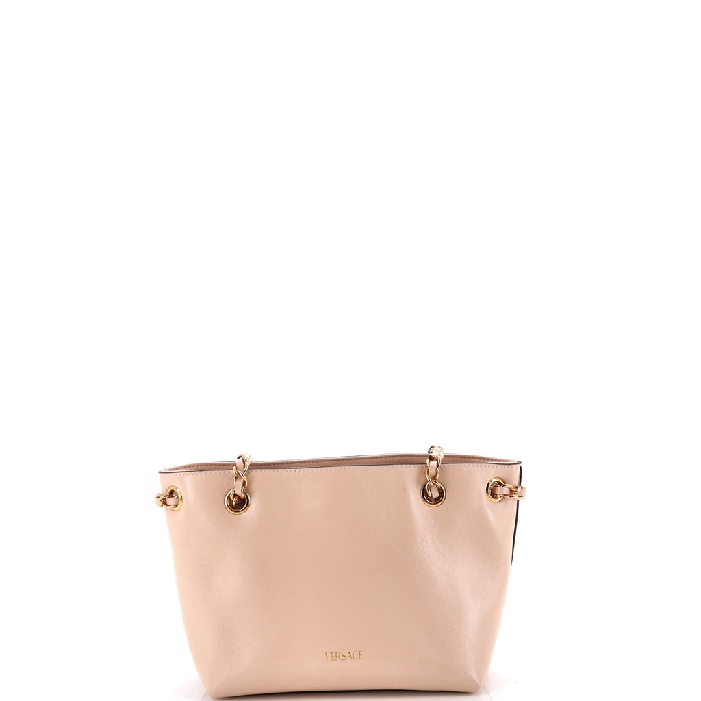 Medusa Icon Chain Tote Leather Mini