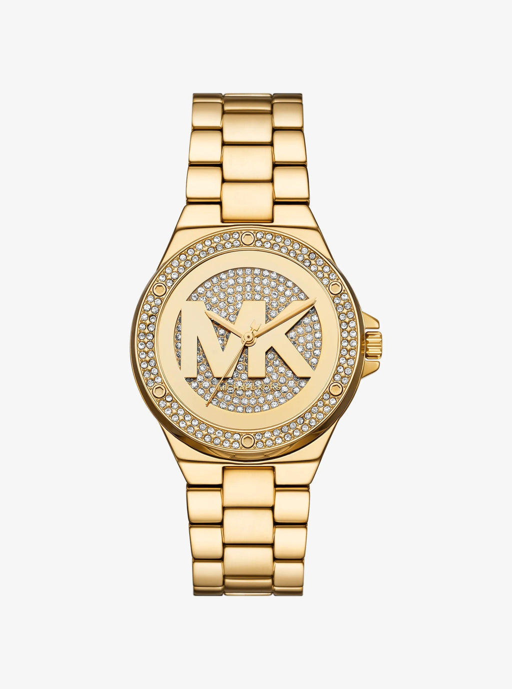 Lennox Pavé Gold-Tone Watch