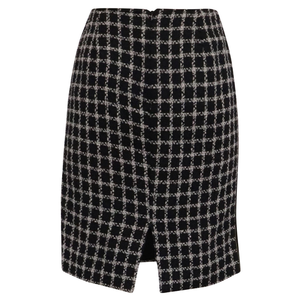 Gianni Versace Knee-Length Pencil Skirt in Black Tweed