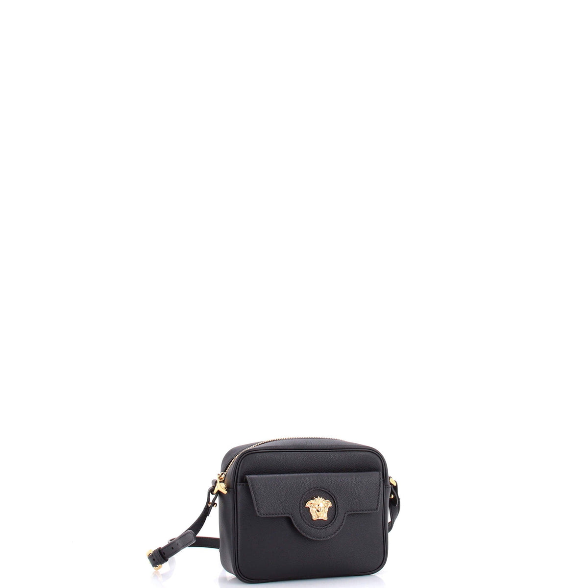 La Medusa Flap Pocket Camera Bag Leather Small