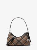 Sammy Small Plaid Print Wool Blend Convertible Crossbody Bag