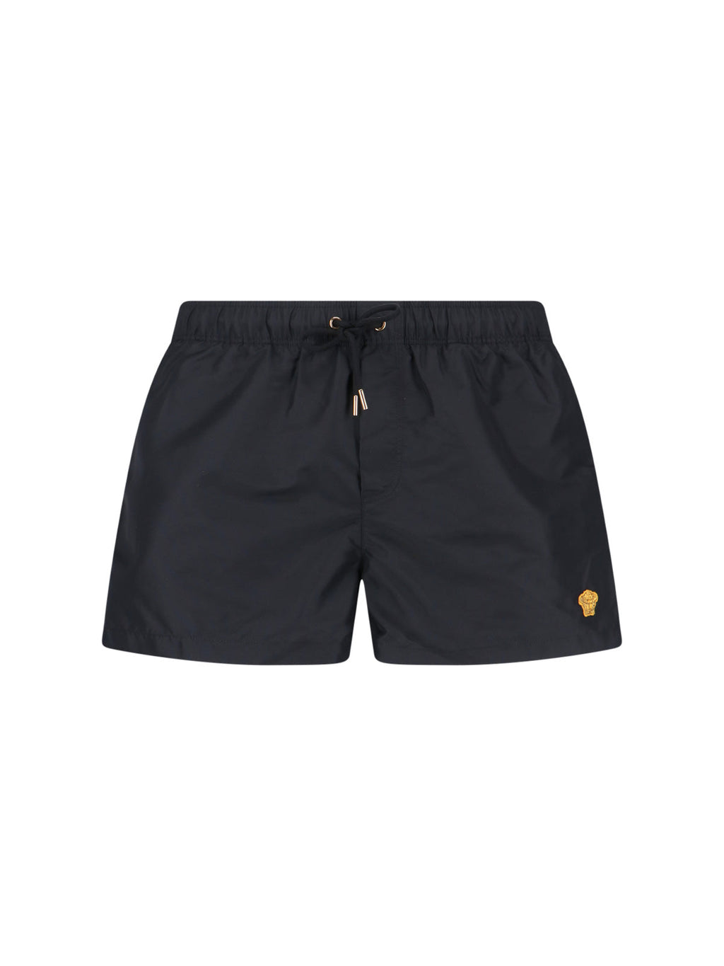"Swim Golfo Medusa Patch" Swim Shorts – Black