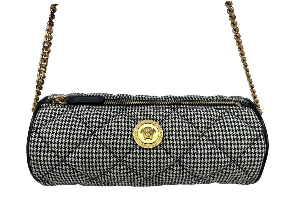 Versace Versace Medusa Quilted Evening Sling Crossbody Women's Bag