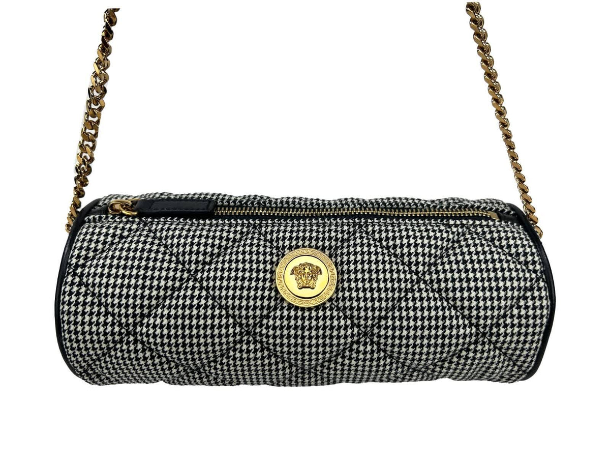 Versace Versace Medusa Quilted Evening Sling Crossbody Women's Bag