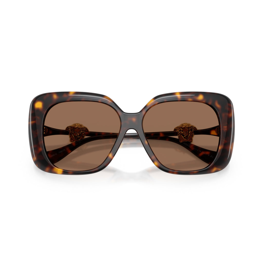 0ve4499u Oversized Tortoiseshell Square Sunglasses