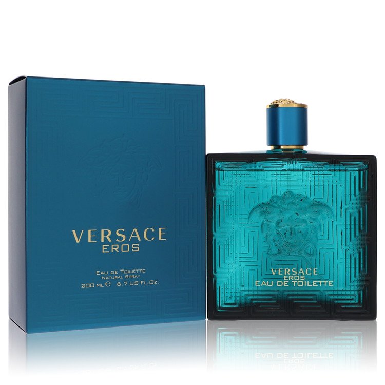 Versace Eros by Versace Eau De Toilette Spray 6.7 oz Men