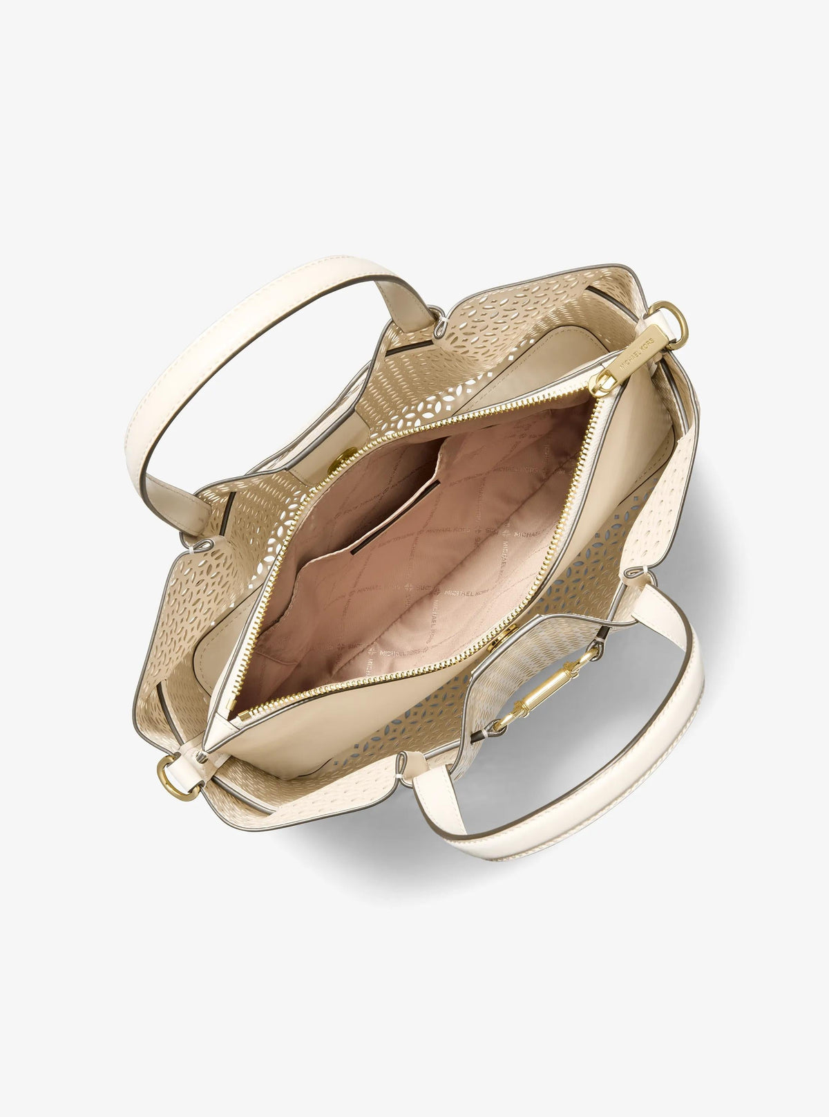 Carson Medium Floral Laser Cut Satchel