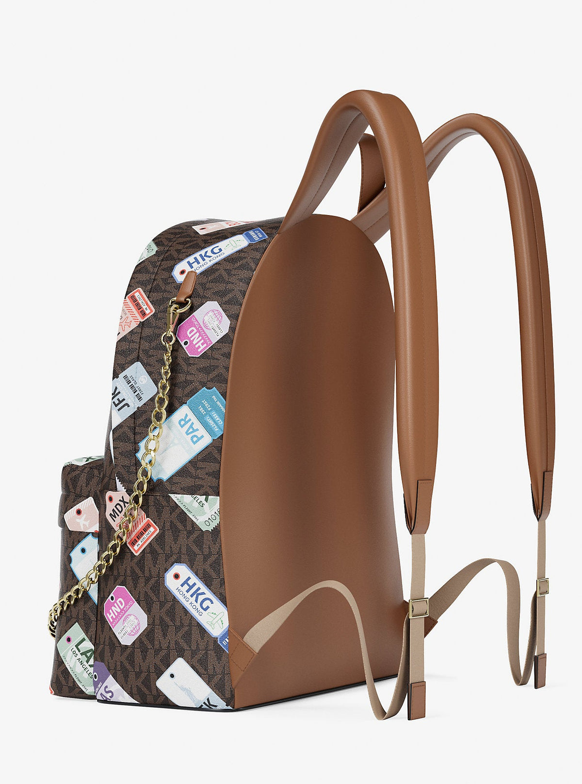 Slater Medium Printed Signature Logo Backpack