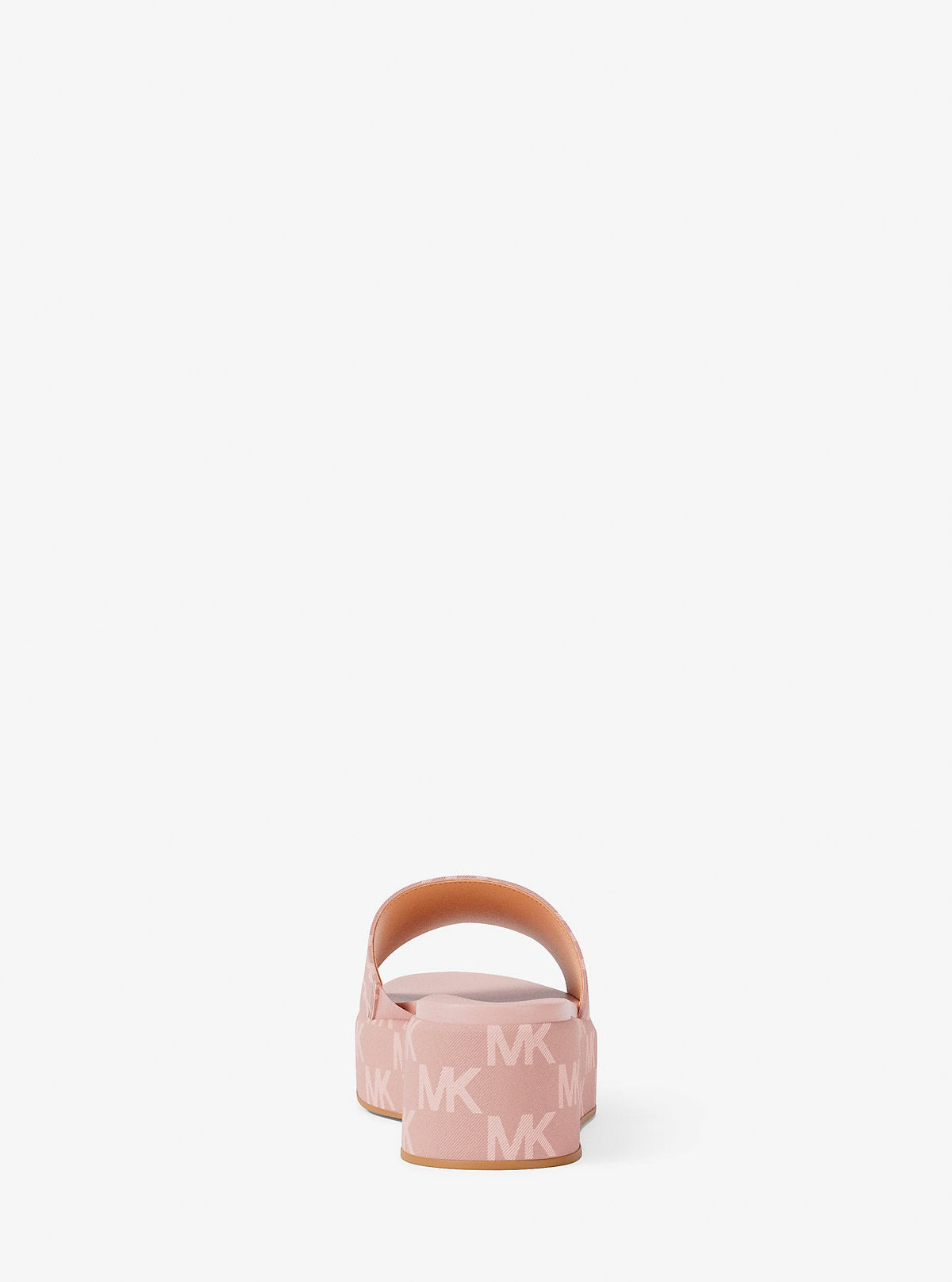 Sadler Logo Jacquard Platform Slide Sandal