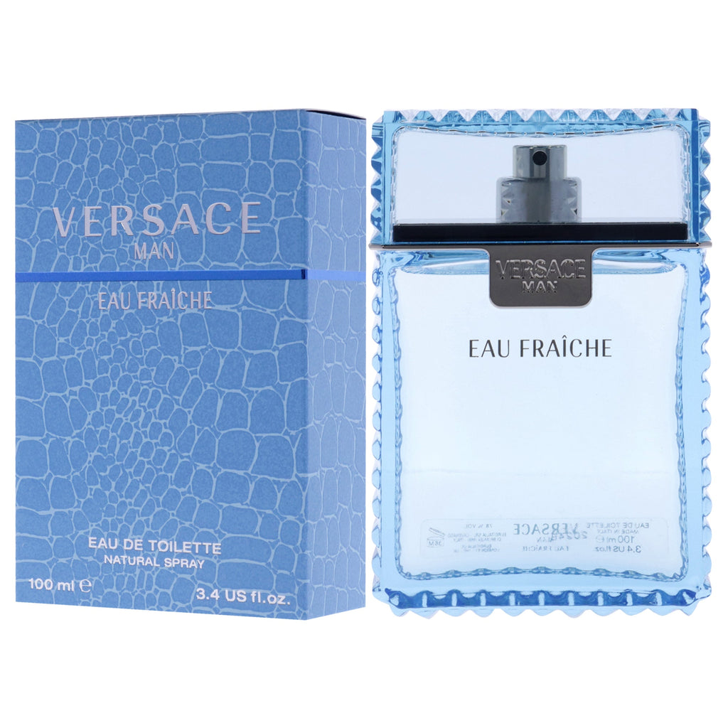 Versace Man Eau Fraiche by Versace for Men - 3.4 oz EDT Spray