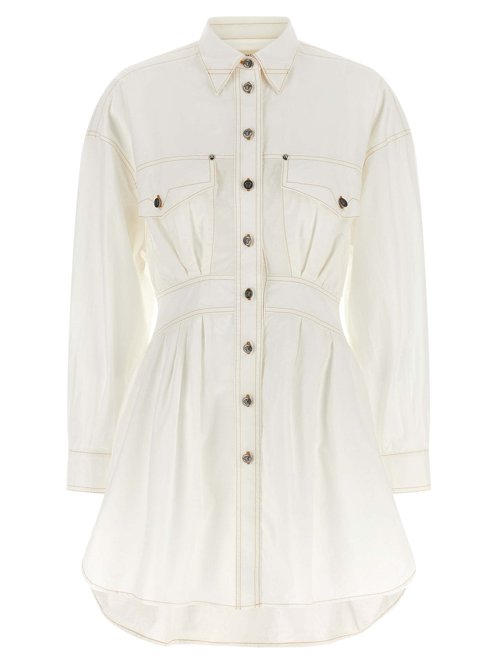 Versace Cotton Short Women's Dress