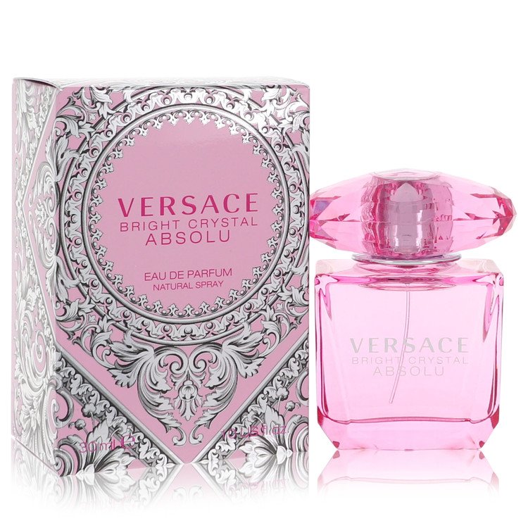 2pcs Combo Gift Set Bright Crystal Absolu by Versace Eau De Parfum Spray 1 oz for Women