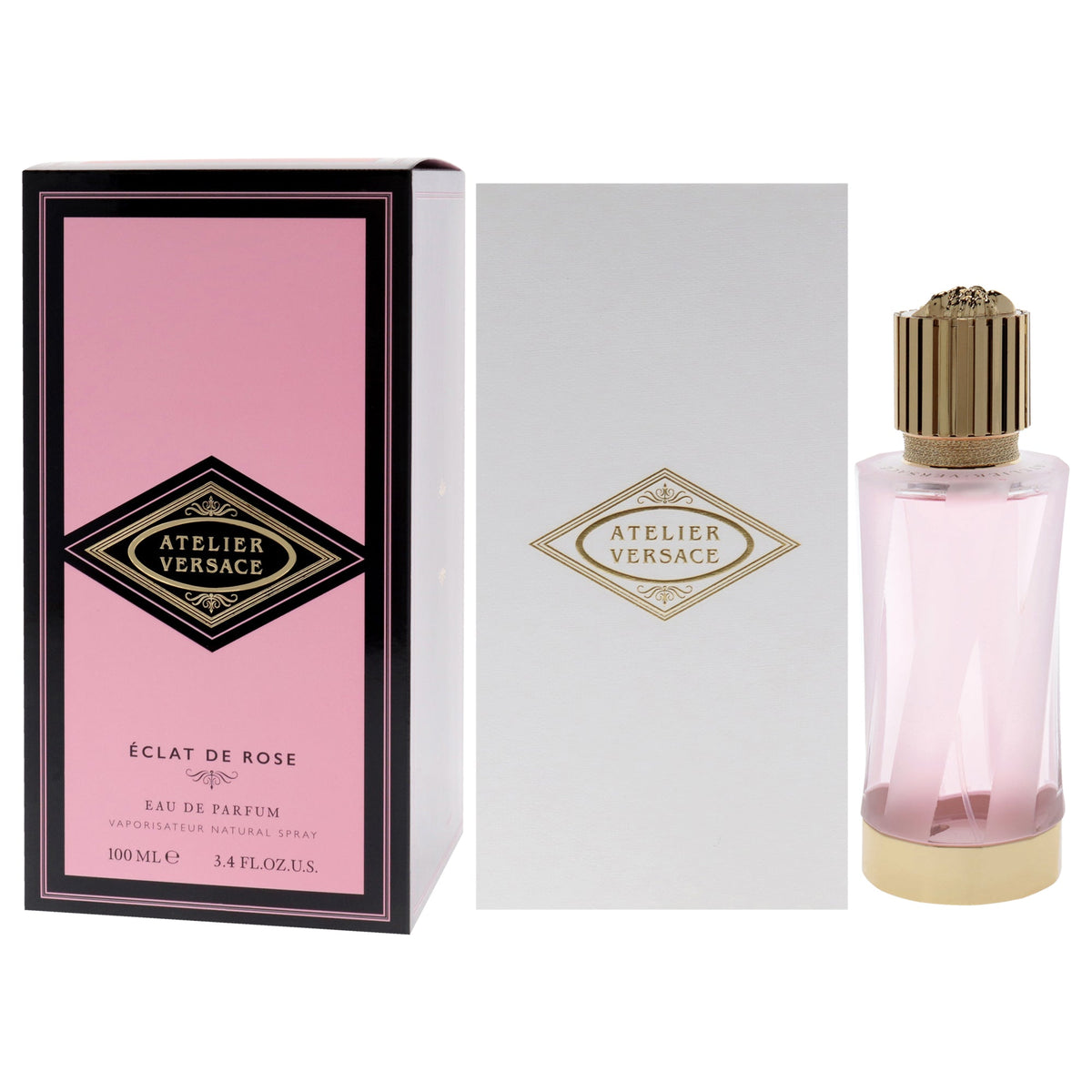 Atelier Eclat De Rose by Versace for Women - 3.4 oz EDP Spray