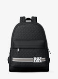 Pacey Embellished Striped Signature Logo Backpack