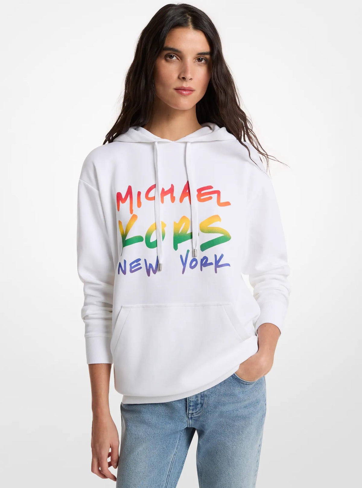 PRIDE Logo Cotton Blend Hoodie
