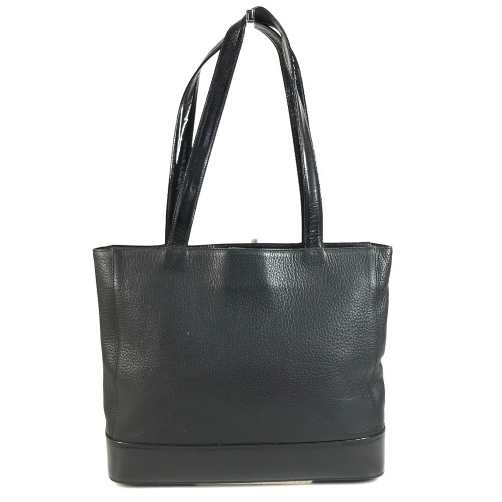 Versace Leather Shoulder Bag Tote Bag (Pre-Owned)