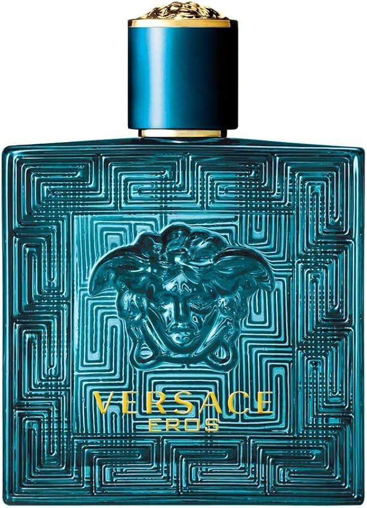 Versace Eros by Versace for Men - 2 Pc Gift Set 3.4oz EDT Spray, 3.4oz Shower Gel