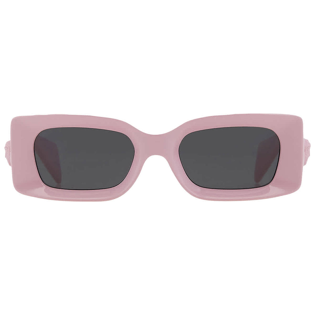 Versace Grey Rectangular Ladies Sunglasses VE4474U 548587 52